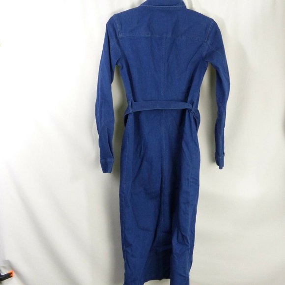 G.I.L.I. got it love it Women's Sz 0 Denim Duster - Picture 5 of 8